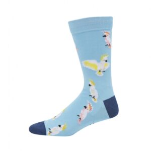 Blue Cockatoo Socks Men's