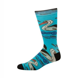 Australian Pelican Bird Socks – Men's