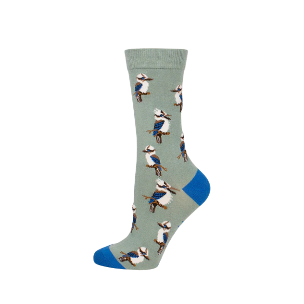 Laughing Kookaburra Bird Socks – Men's