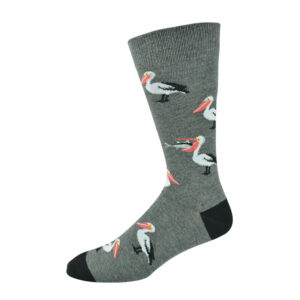 Grey Pelican Socks - Men's