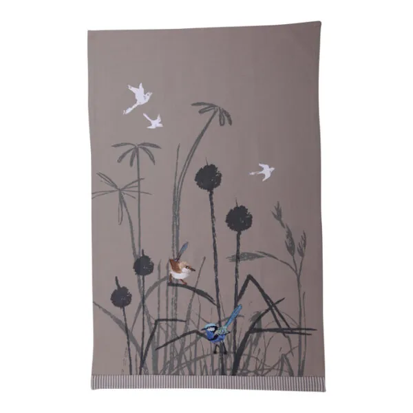 Splendid Fairy-wren Tea Towel
