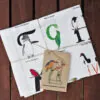 Words of a Feather Tea Towel - Image 2