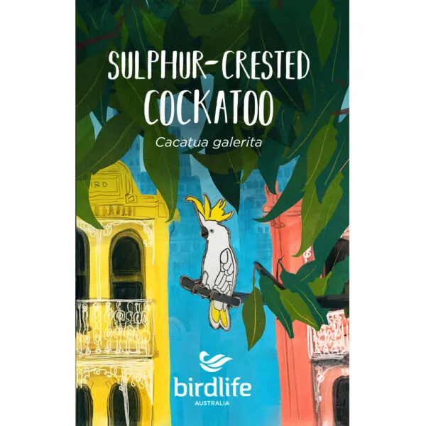 Sulphur-crested Cockatoo Bird Pin