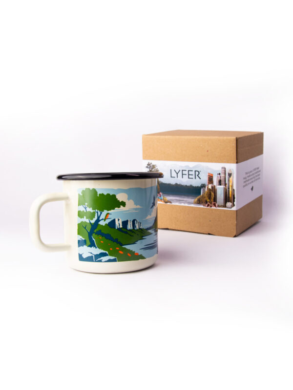 LYFER Enamel Field Mug - Image 4