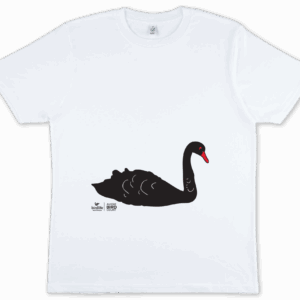 Black Swan T-Shirt by Angharad Neal-Williams