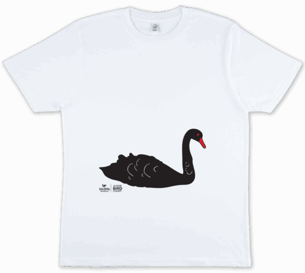 Black Swan T-Shirt by Angharad Neal-Williams