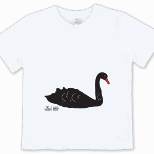 Black Swan Kids T-Shirt by Angharad Neal-Williams