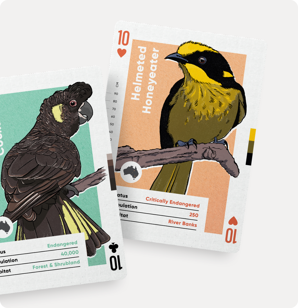 Birds of Australia - Playing Cards