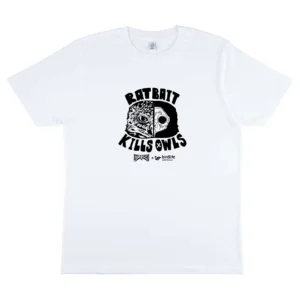 Ratbait Kills Owls White T-shirt