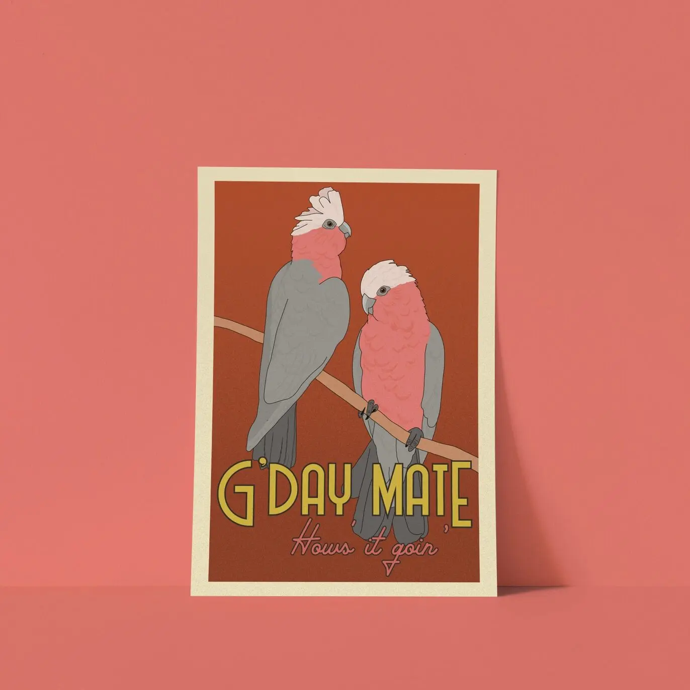 Galah Art Print