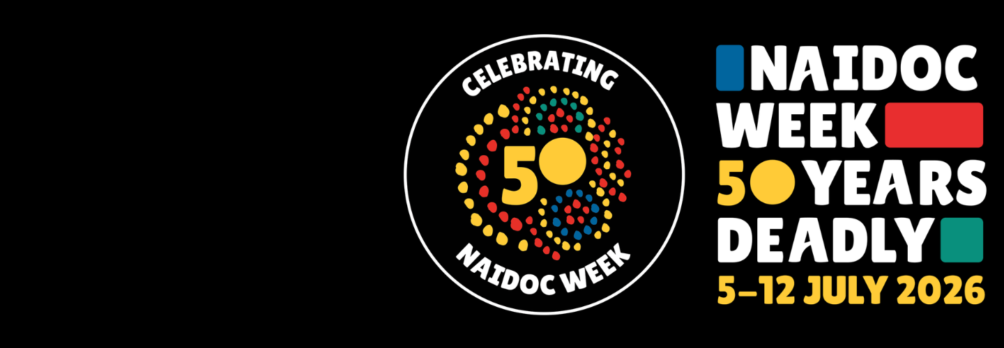 NAIDOC Week 2026 logo 50 Years of Deadly